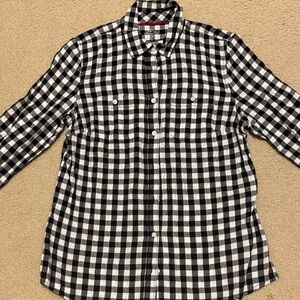 Black and White Checkered Shirt